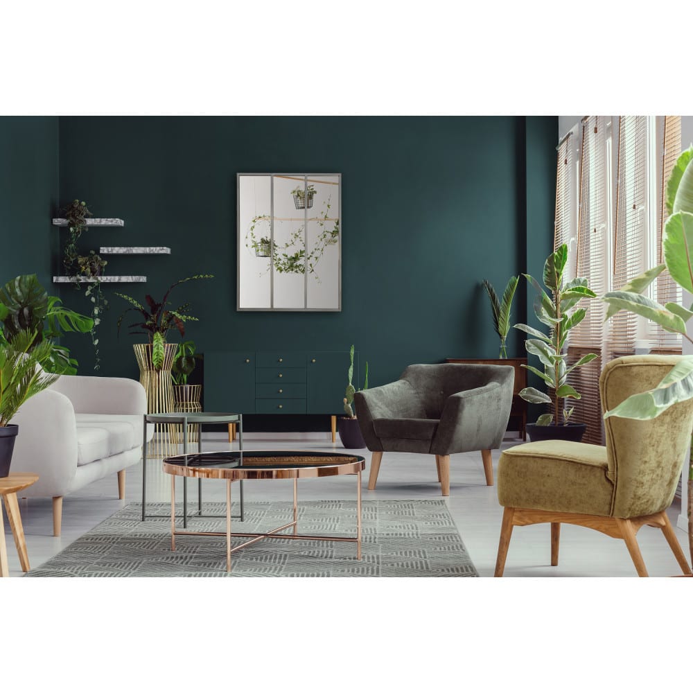 Miroir verrière style industriel 90x120 - Argent