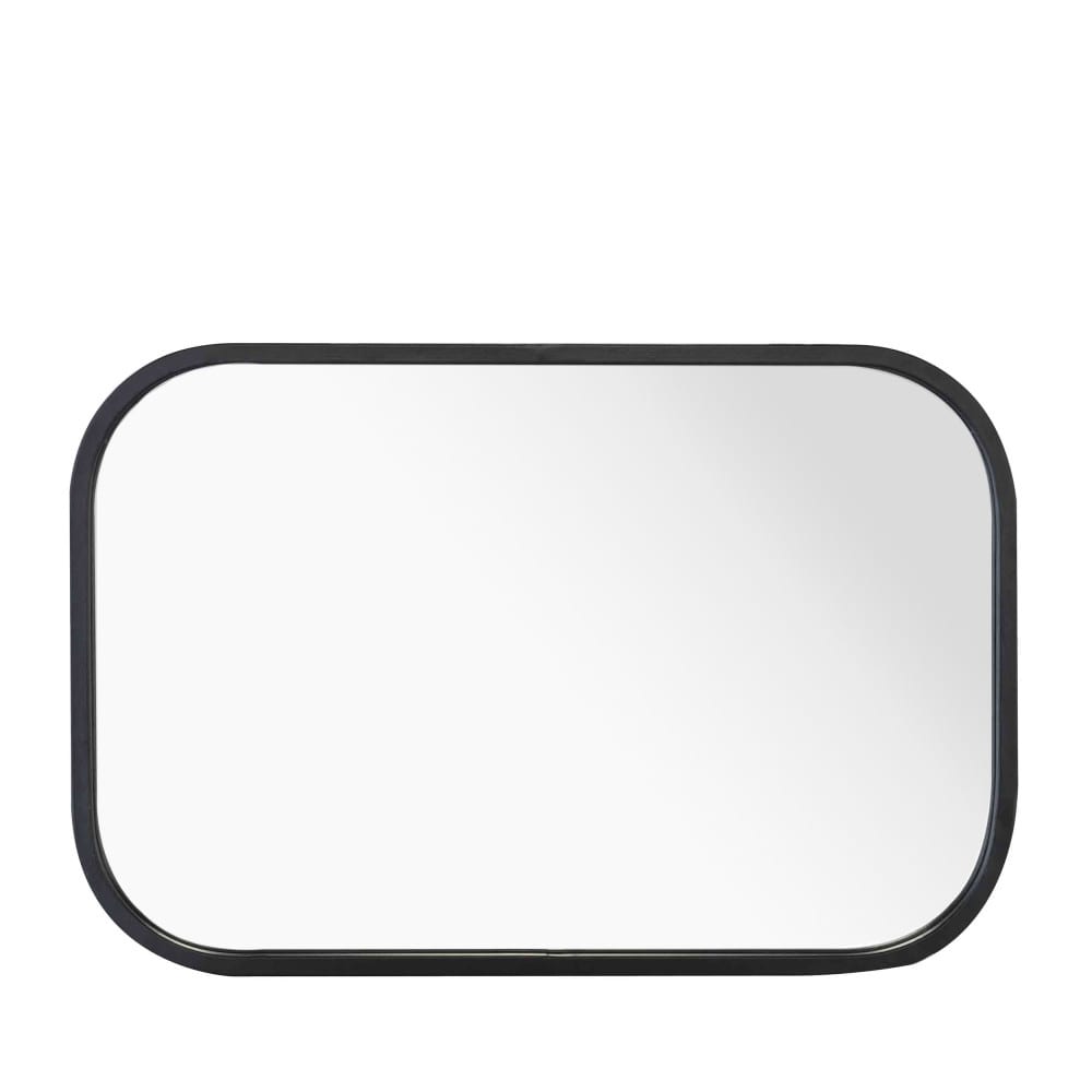 Miroir rectangulaire industriel 40x60 noir