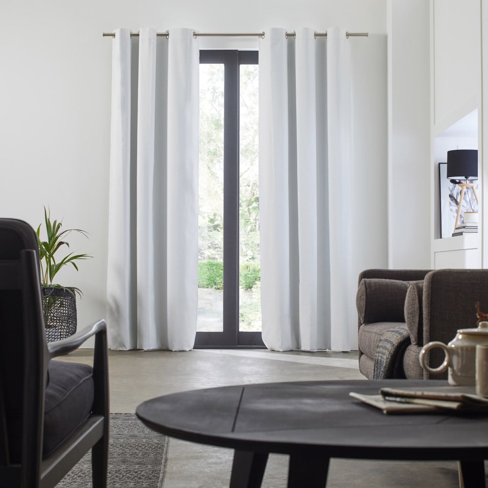 145x270 cm - Modello Contemporaneo - Bianco - PES - Poliestere
