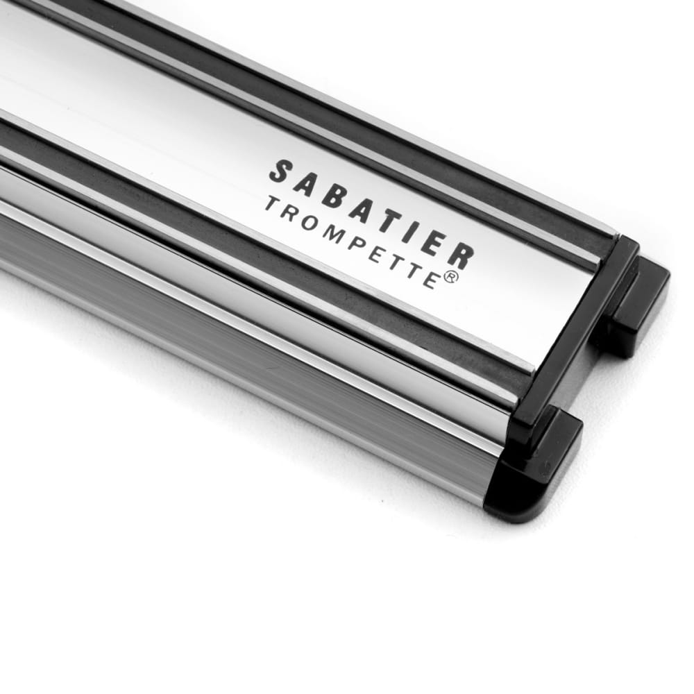 Sabatier Trompette Magnetleiste 45 cm aus Aluminium Grau Aluminium
