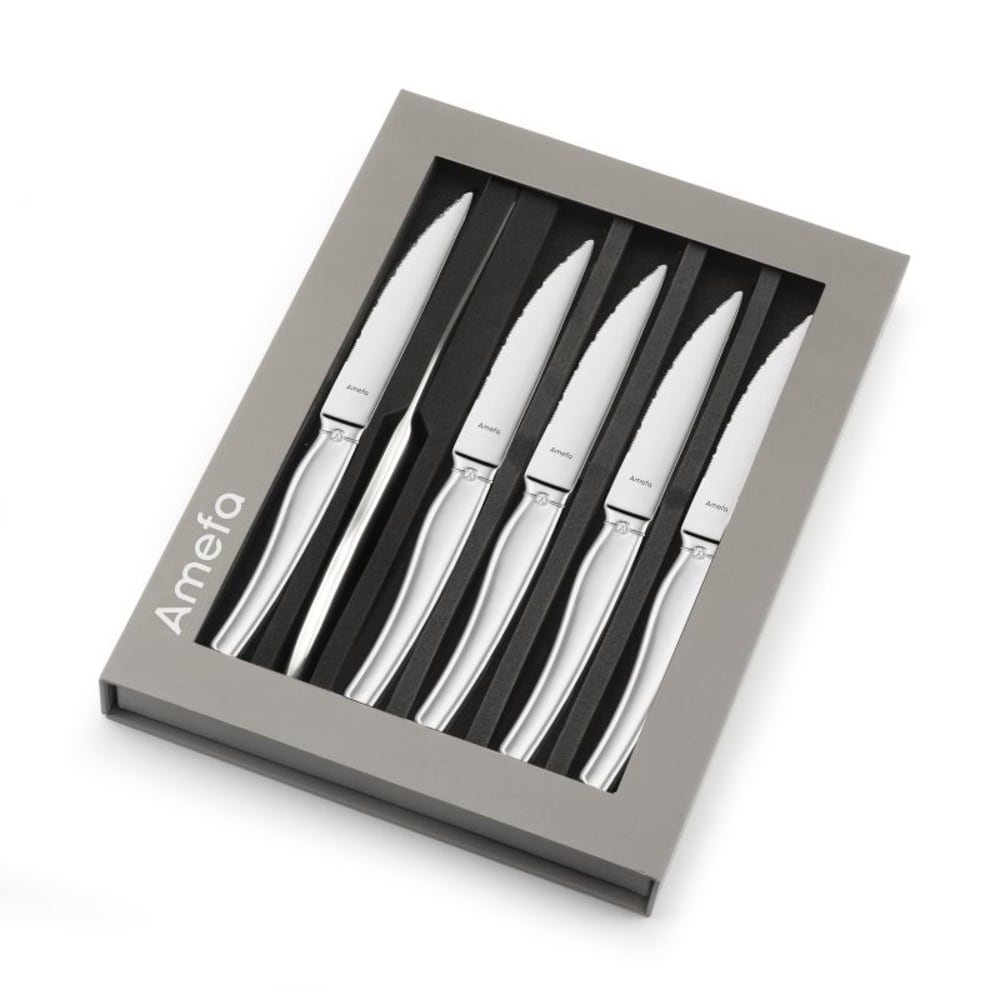 Set di 6 coltelli da bistecca in - Amefa