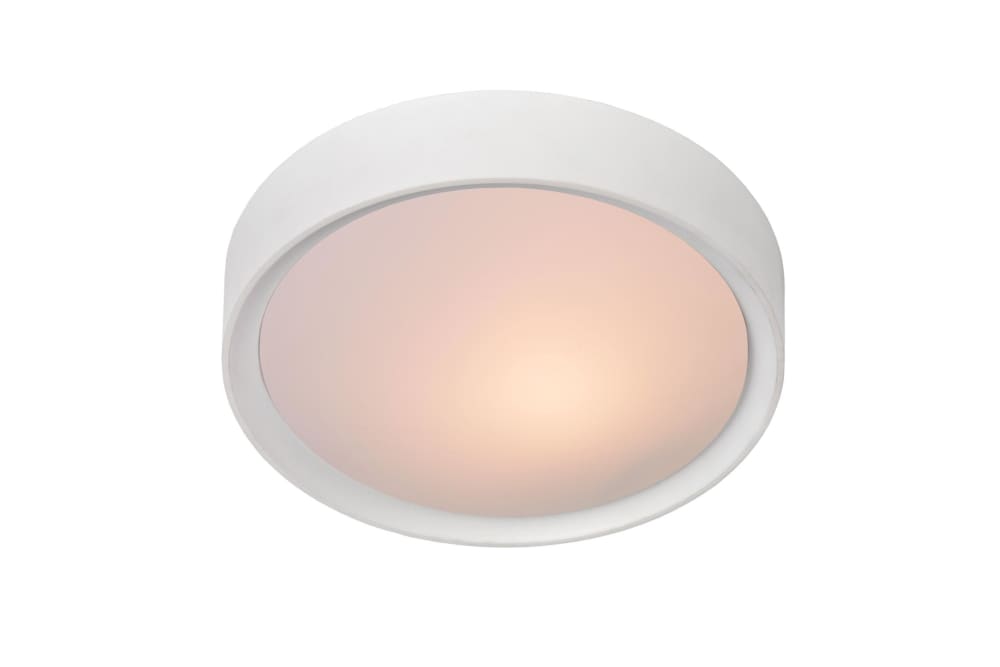 Lucide Deckenleuchte aus Kunststoff 1xE27, weiß style modern - Pvc - Polyvinlychlorid