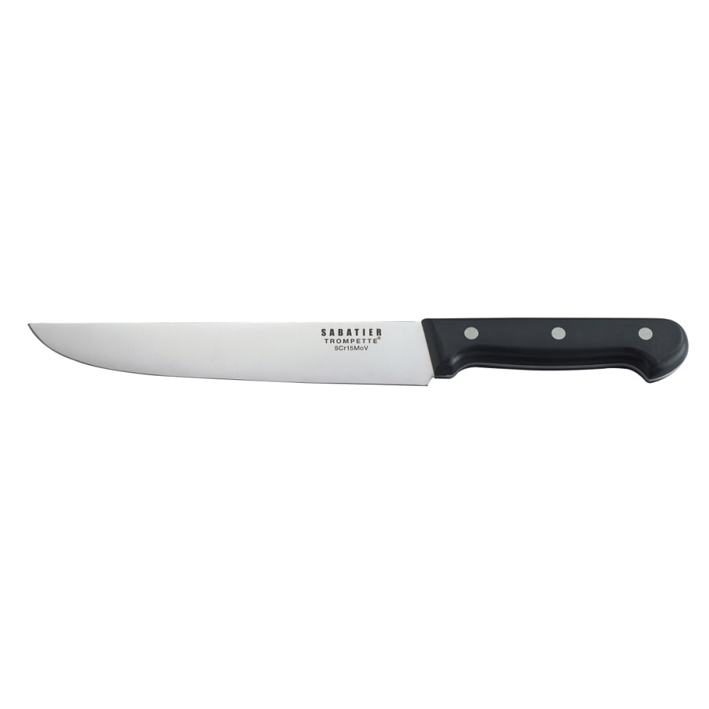 Coltello da macellaio 20 cm in nero - Sabatier Trompette