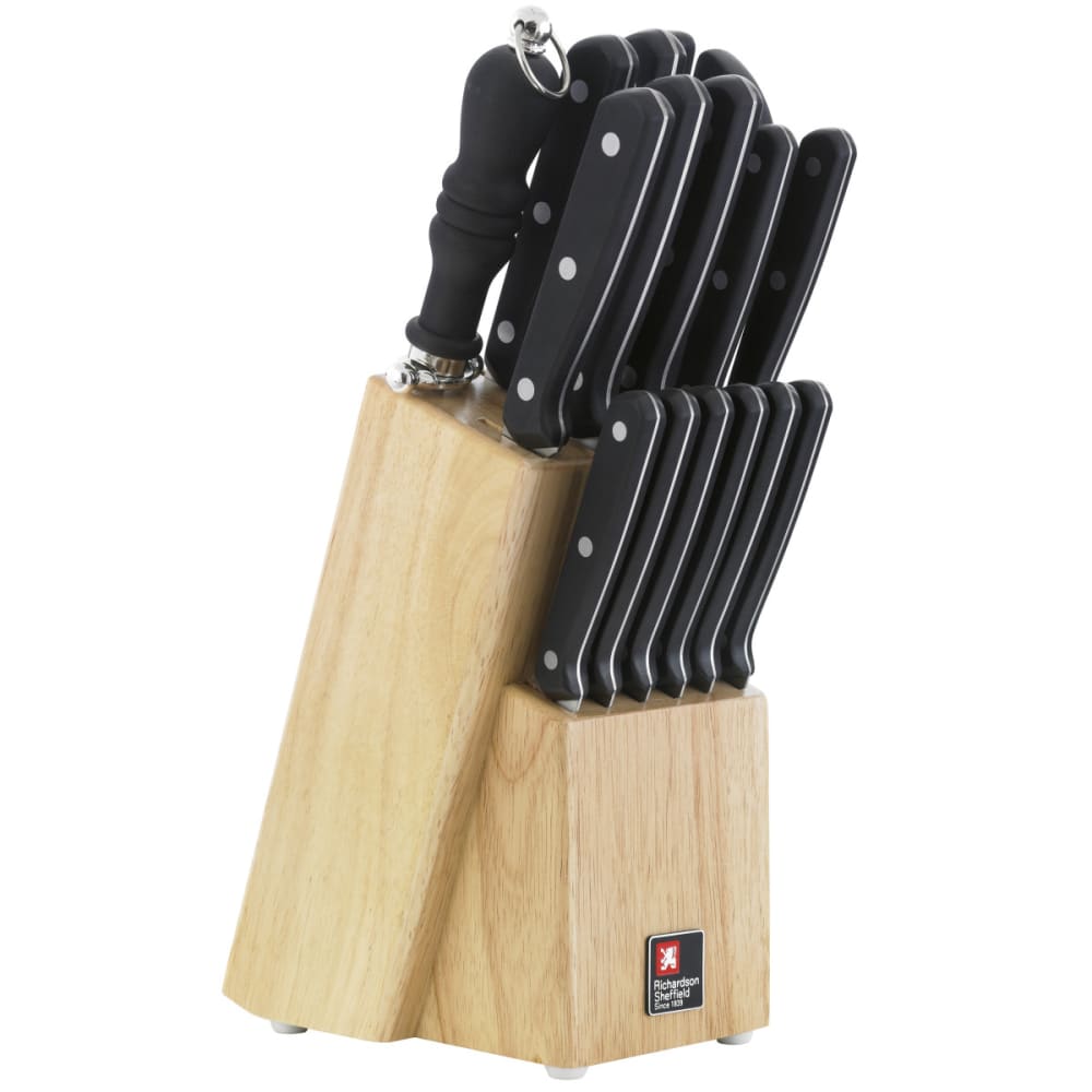 Bloc 15 couteaux de cuisine