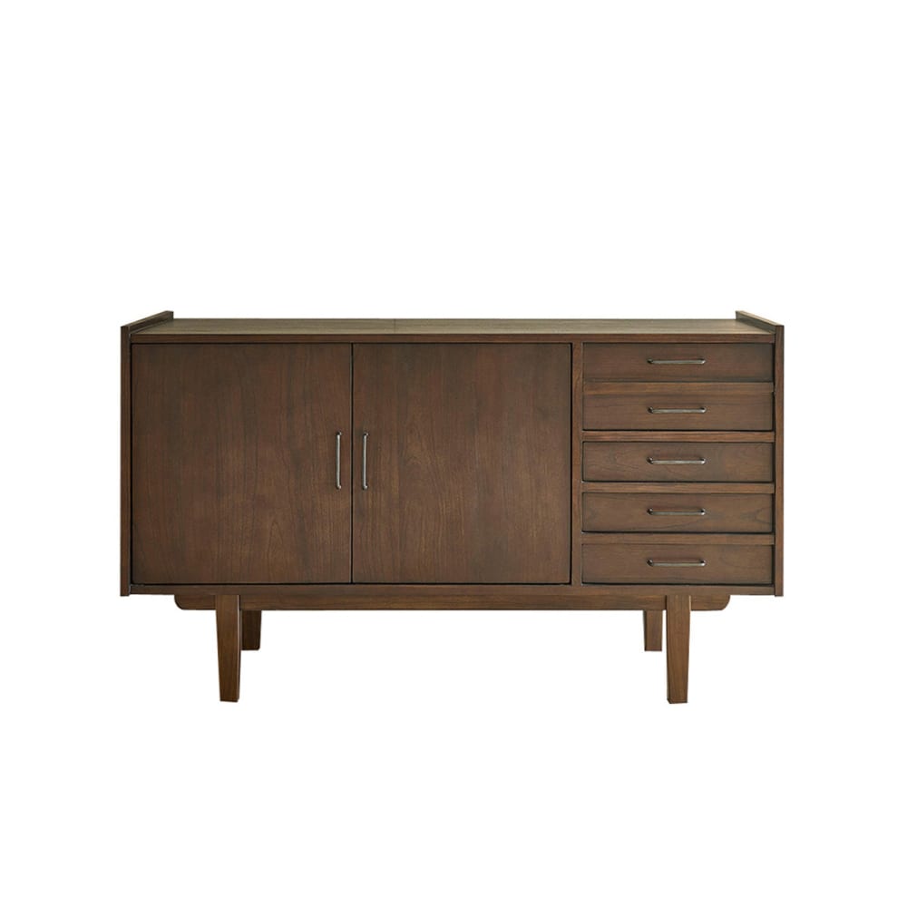 Meuble sous vasque en mindi massif 135 cm