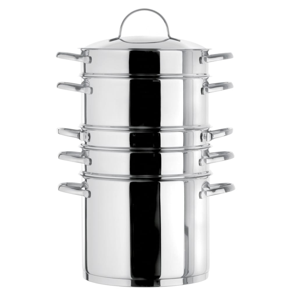 Le cuisinox "set para la cocción al vapor 6 piezas" acero - Maisons du Monde