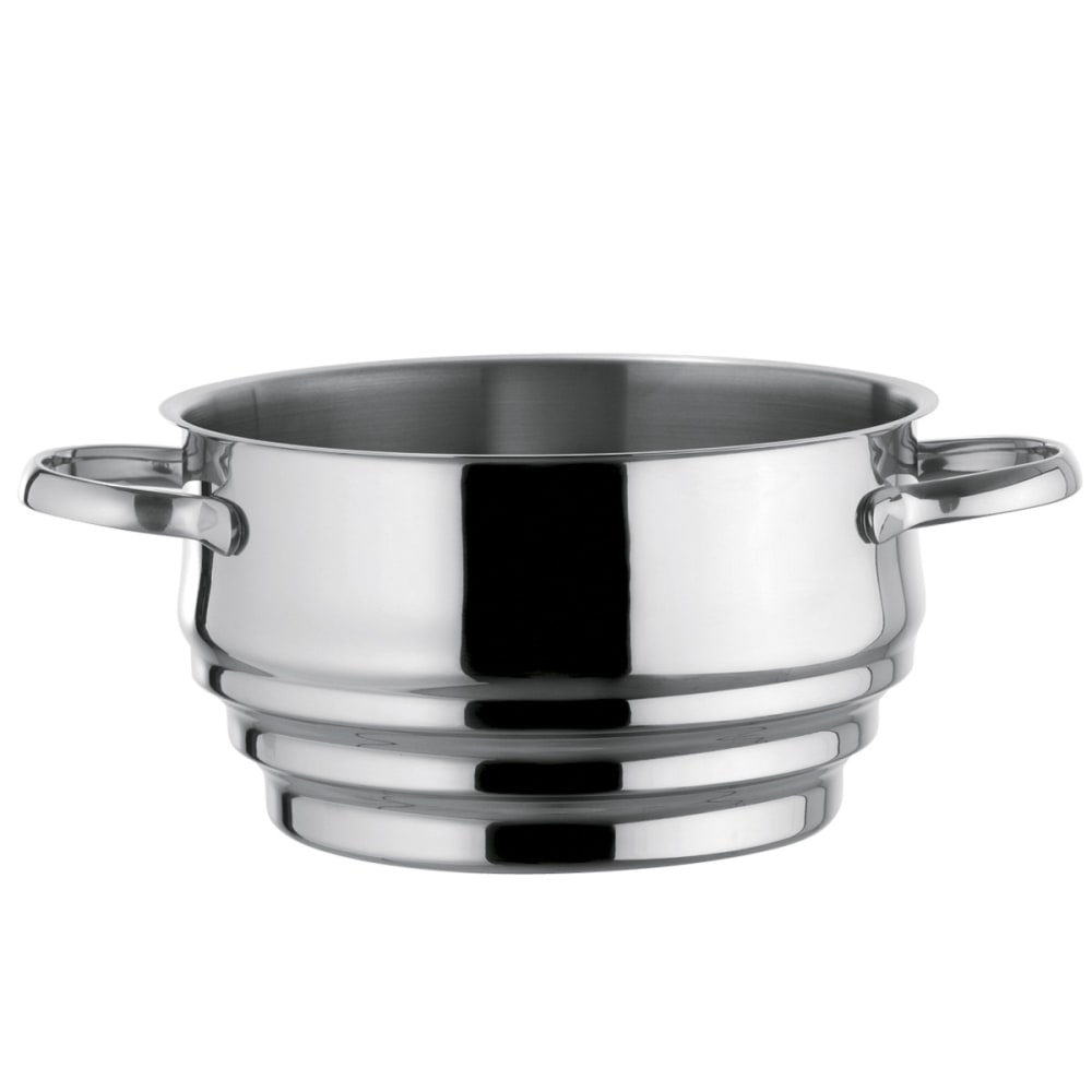 Olla vaporera universal ø 20/22 y 24 cm acero