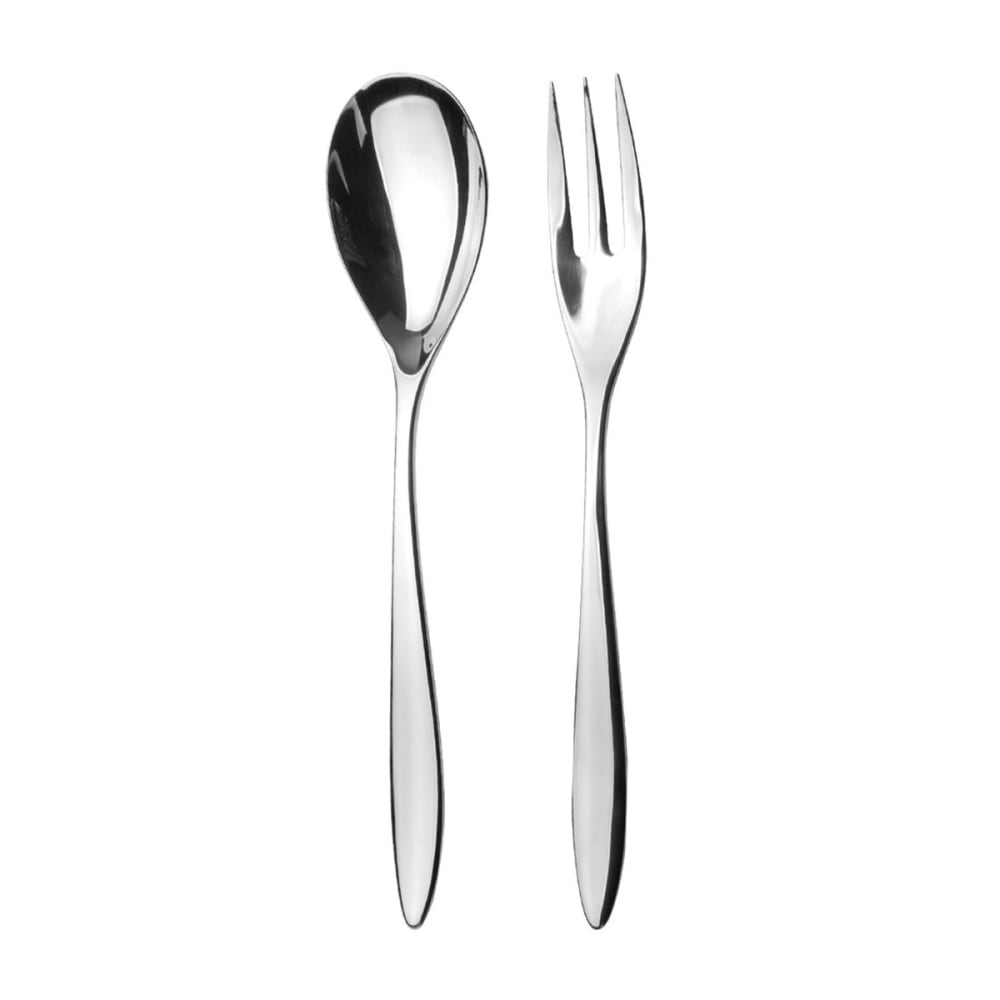 Fourchette et cuillère de service