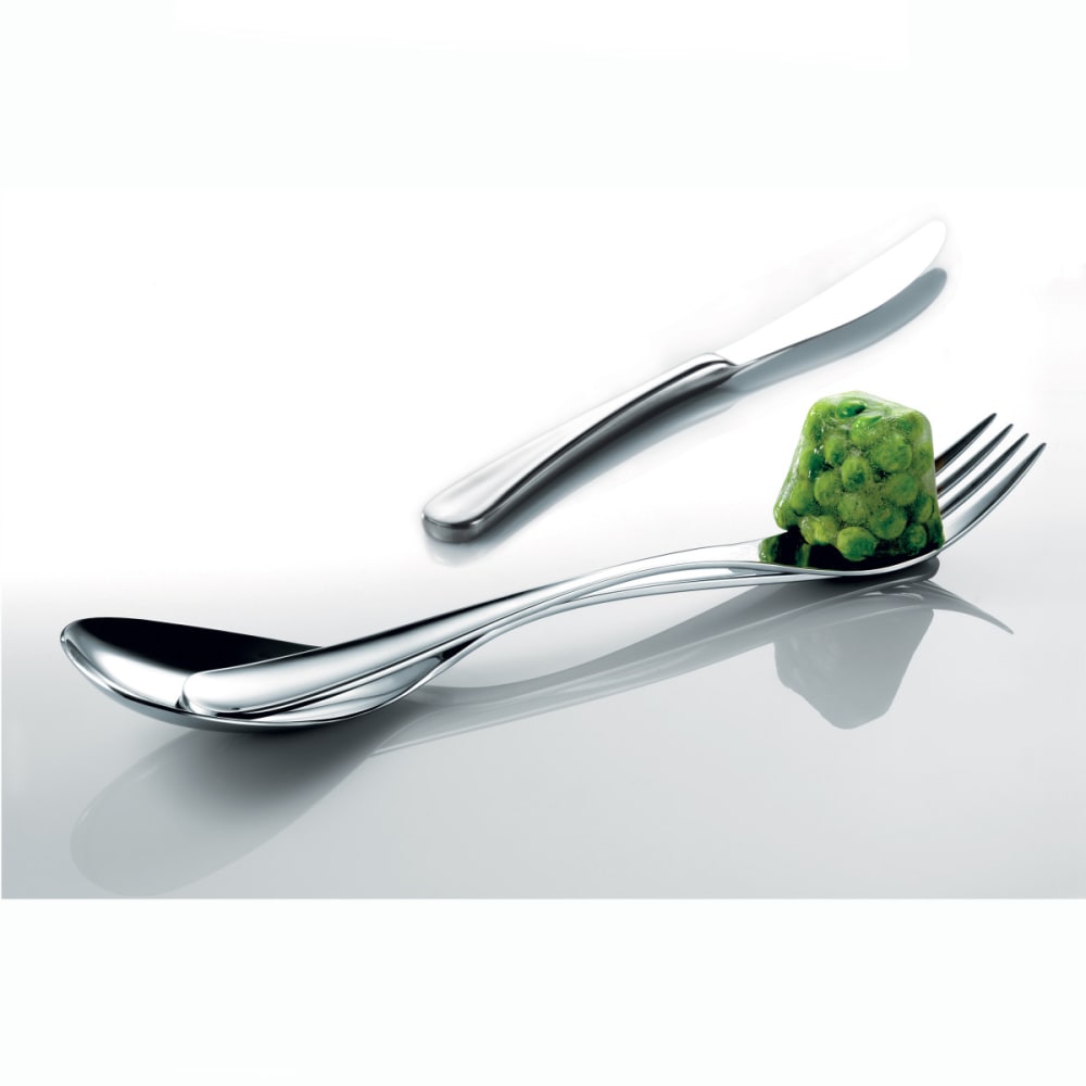 Couzon Salatbesteck 2-teilig aus Edelstahl Silber