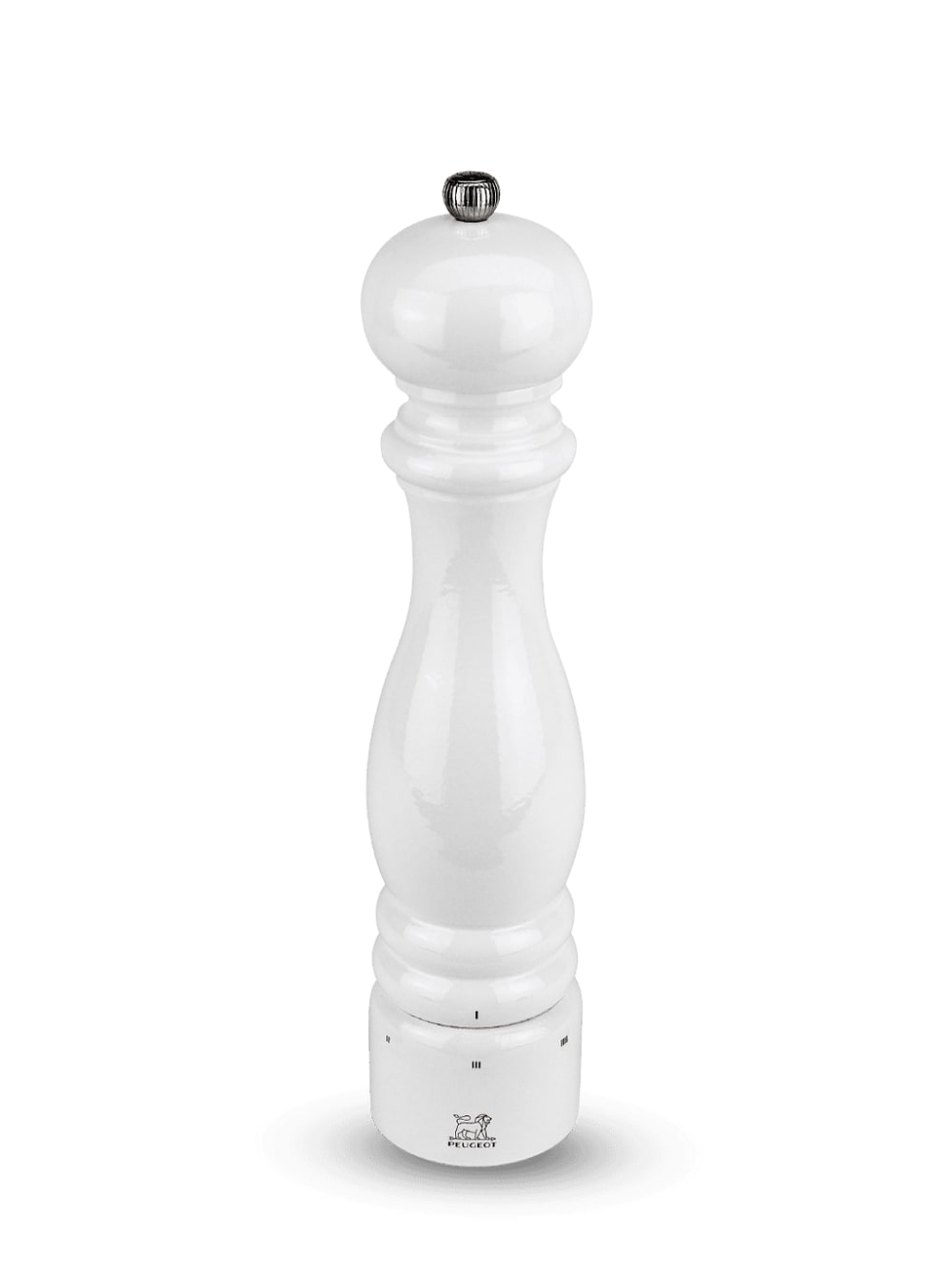 PEUGEOT Moulin &agrave; sel manuel en bois u'select laqu&eacute; blanc 30 cm paris u'select