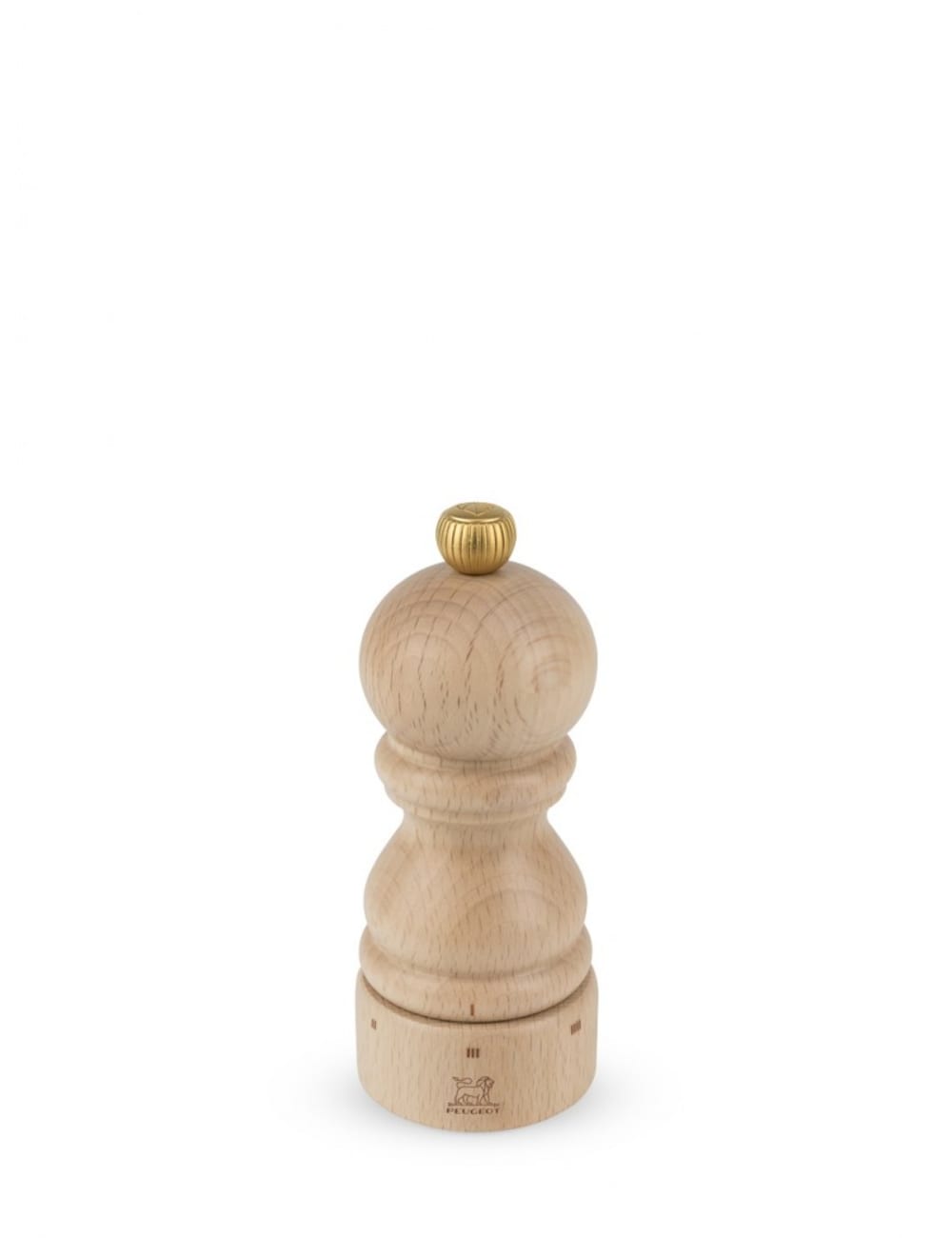 Moulin à poivre manuel en bois naturel H12cm