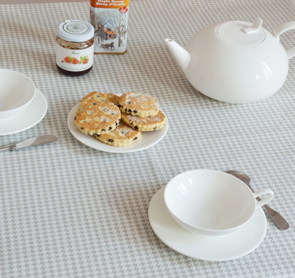 Nappe enduite blanche ronde diam 160 cm