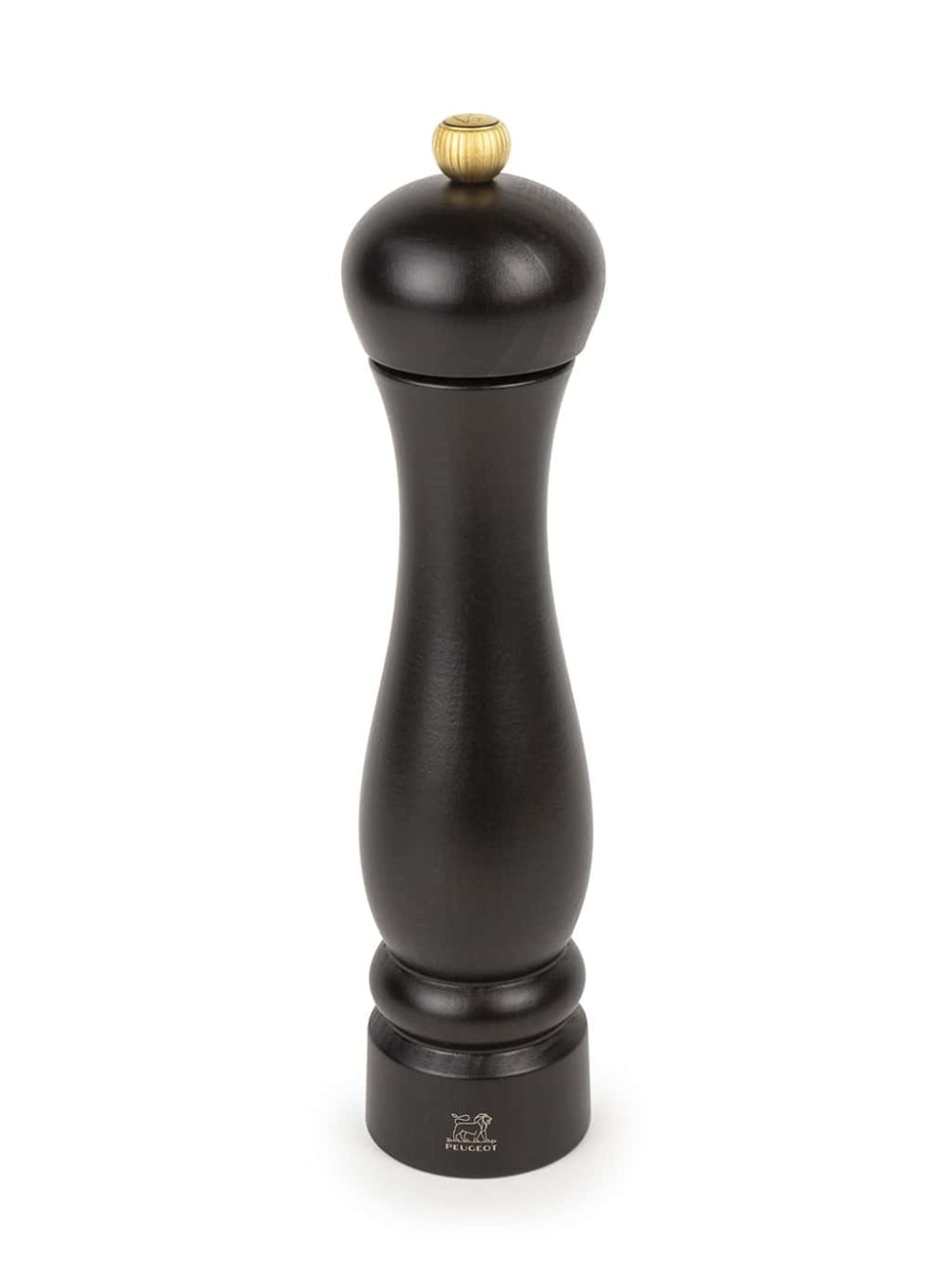 Moulin à poivre en bois chocolat H24cm