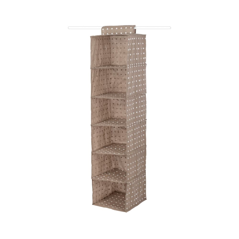 Compactor Étagère à suspendre marron à pois H128cm - Intissé