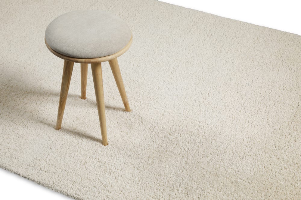 Tapis tissé style berbère beige mèches hautes 3150x80 — vue 3