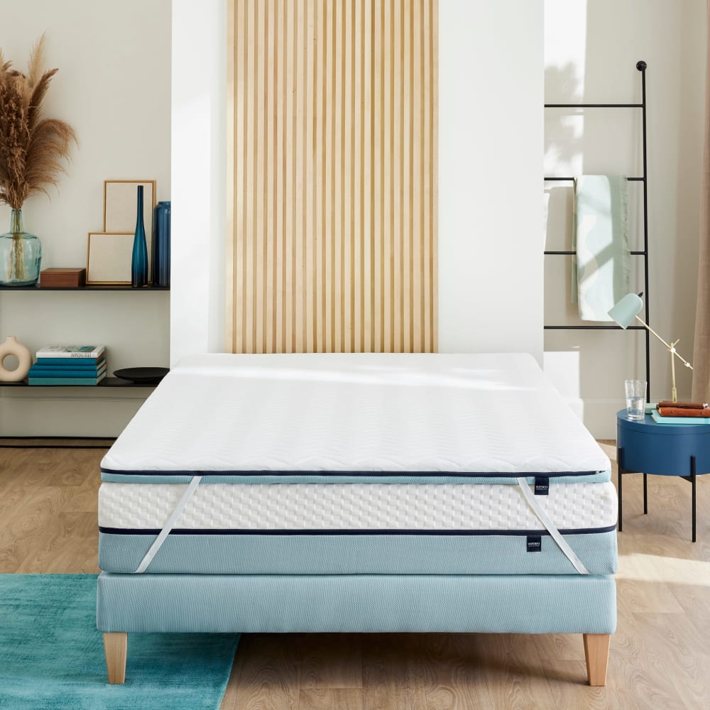 Surmatelas mémoire de forme 140x190 7 cm - Maisons du Monde