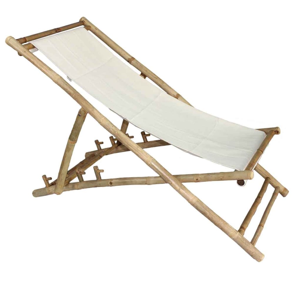 Decoclico Transat chilienne style inspirations d'ailleurs Beige Bambou