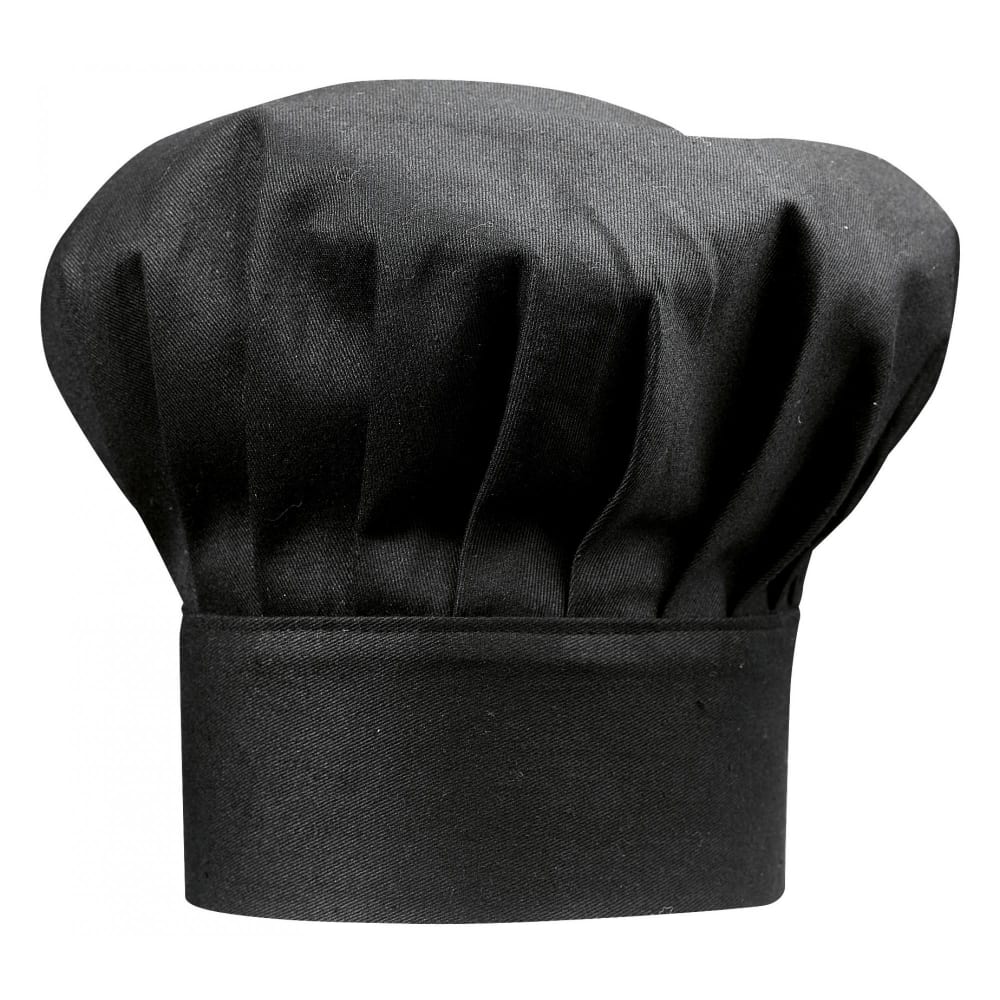 WINKLER Toque en coton noir 27 x 33 cm