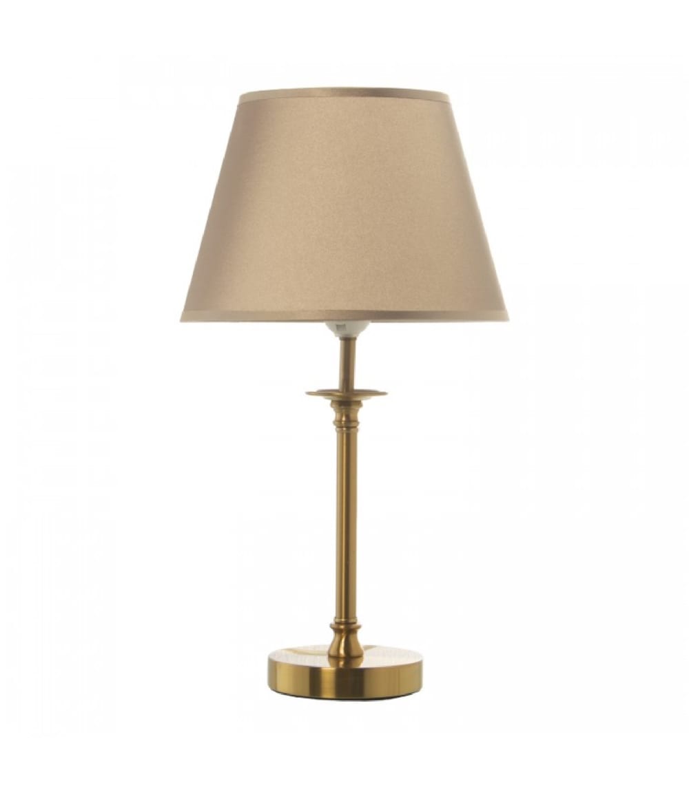 Lampe à poser en métal doré H45cm