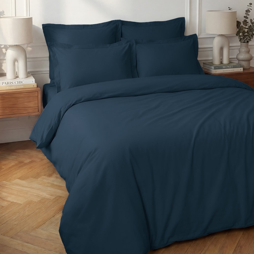 Hhousse de couette en - indigo