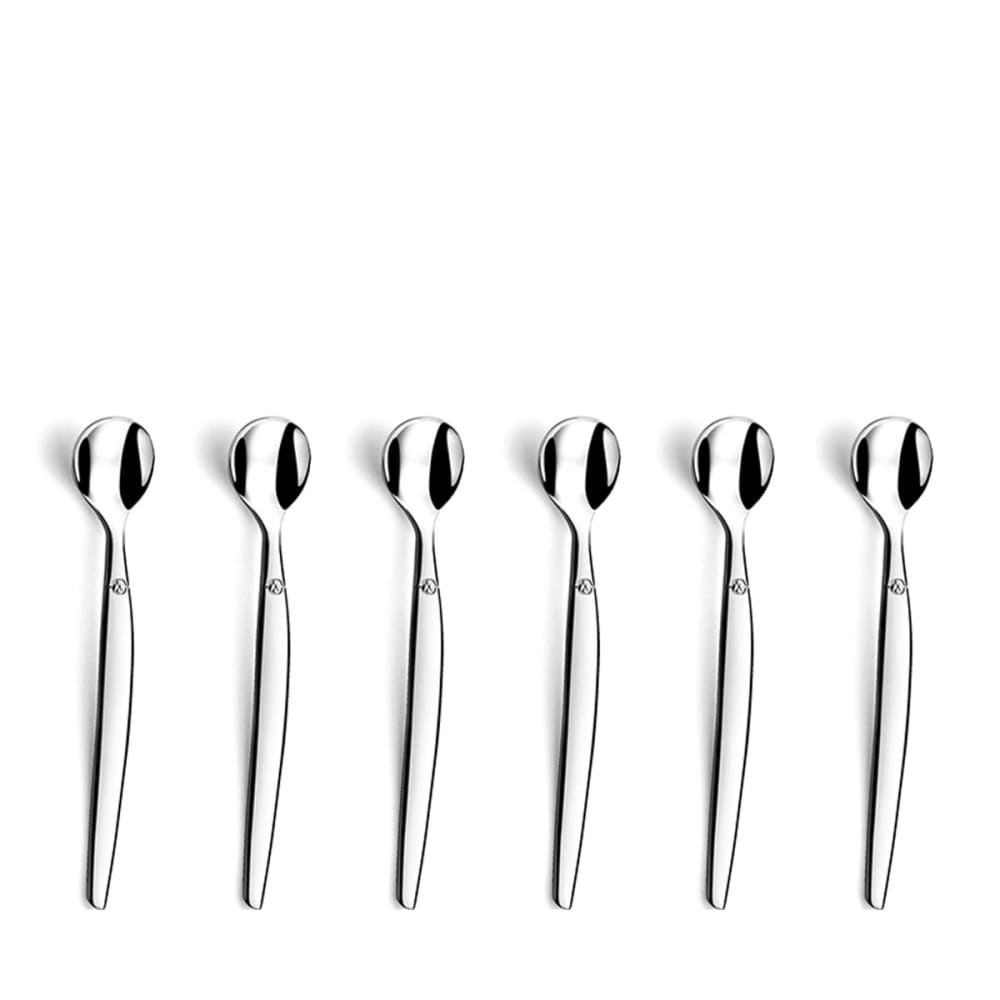 Set 6 cuillères expresso moka