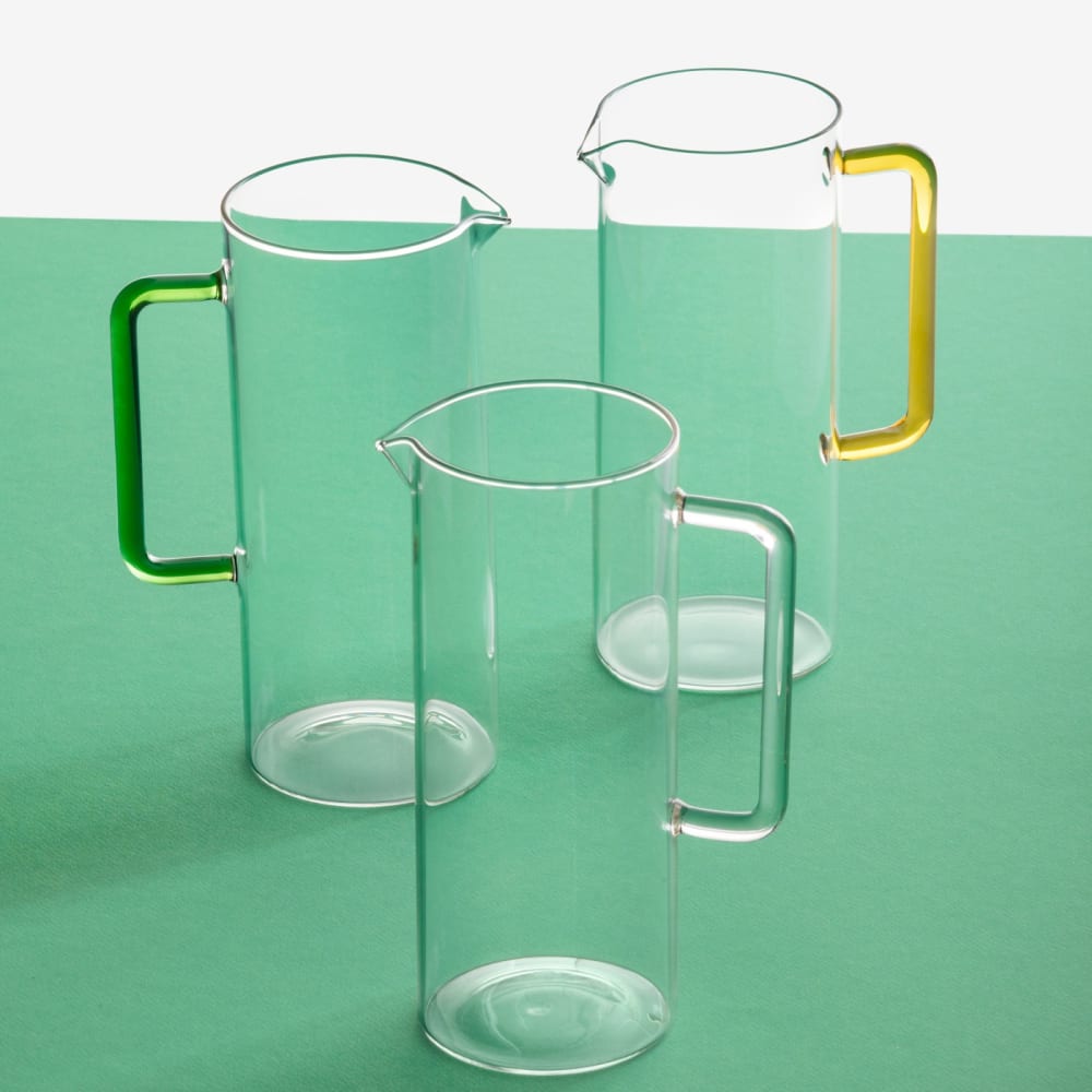 Carafe tube en verre borosilicaté - Maisons du Monde