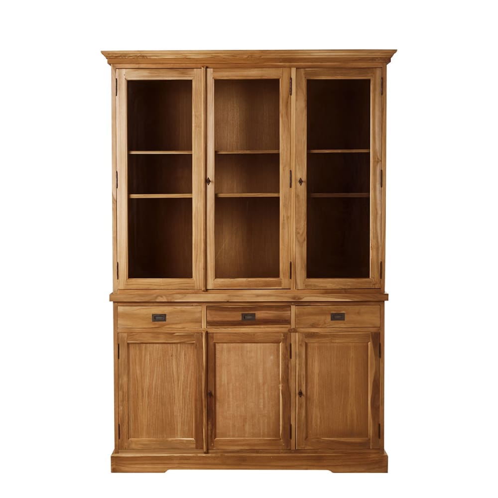 Vaisselier en teck massif 150 cm