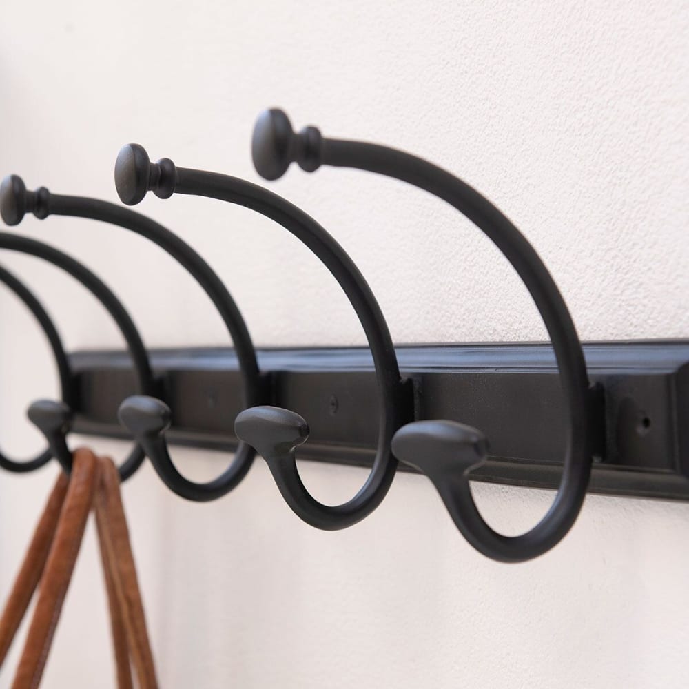 Porte manteau en métal noir — vue 4