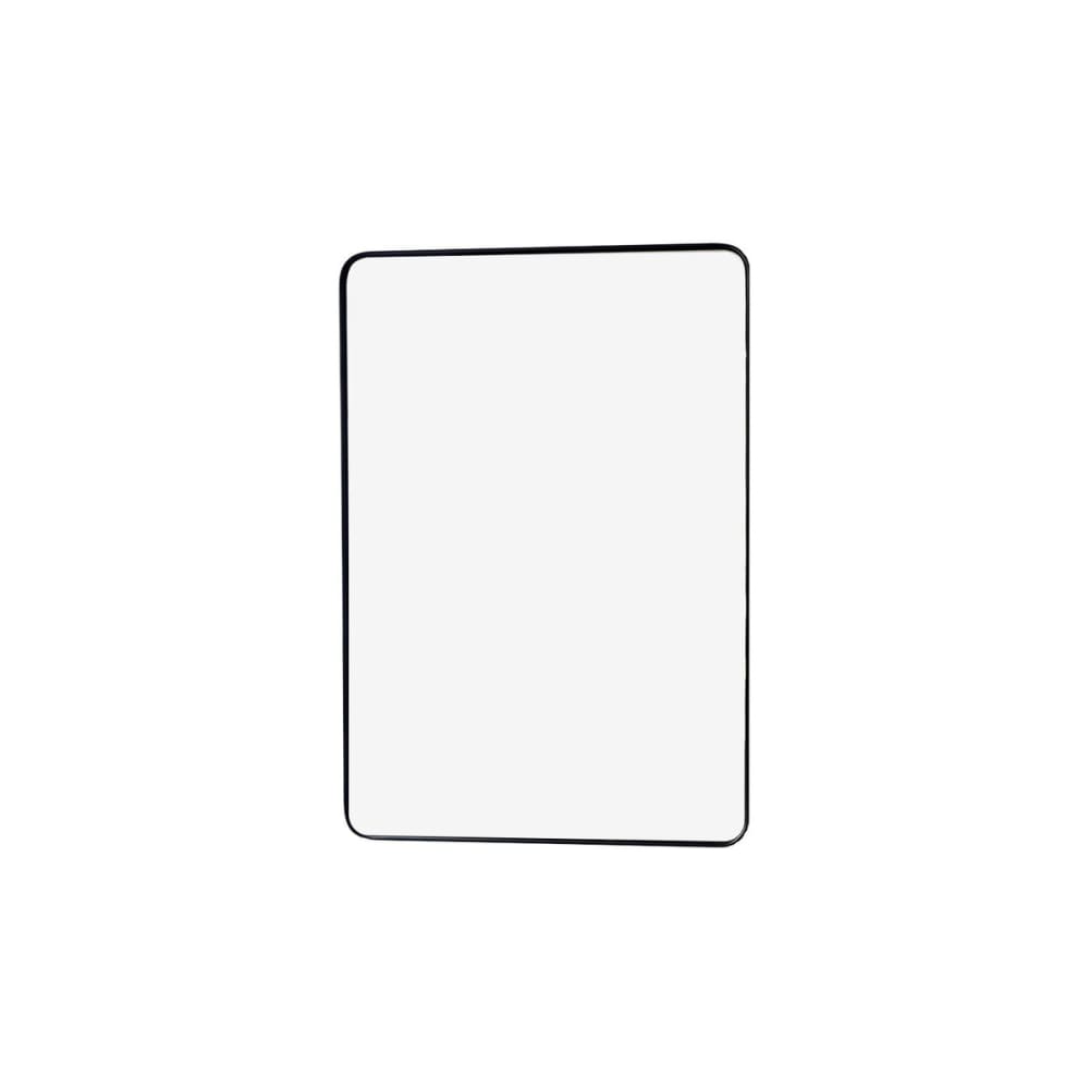 Miroir rectangulaire en laiton noir 58 x 40 cm