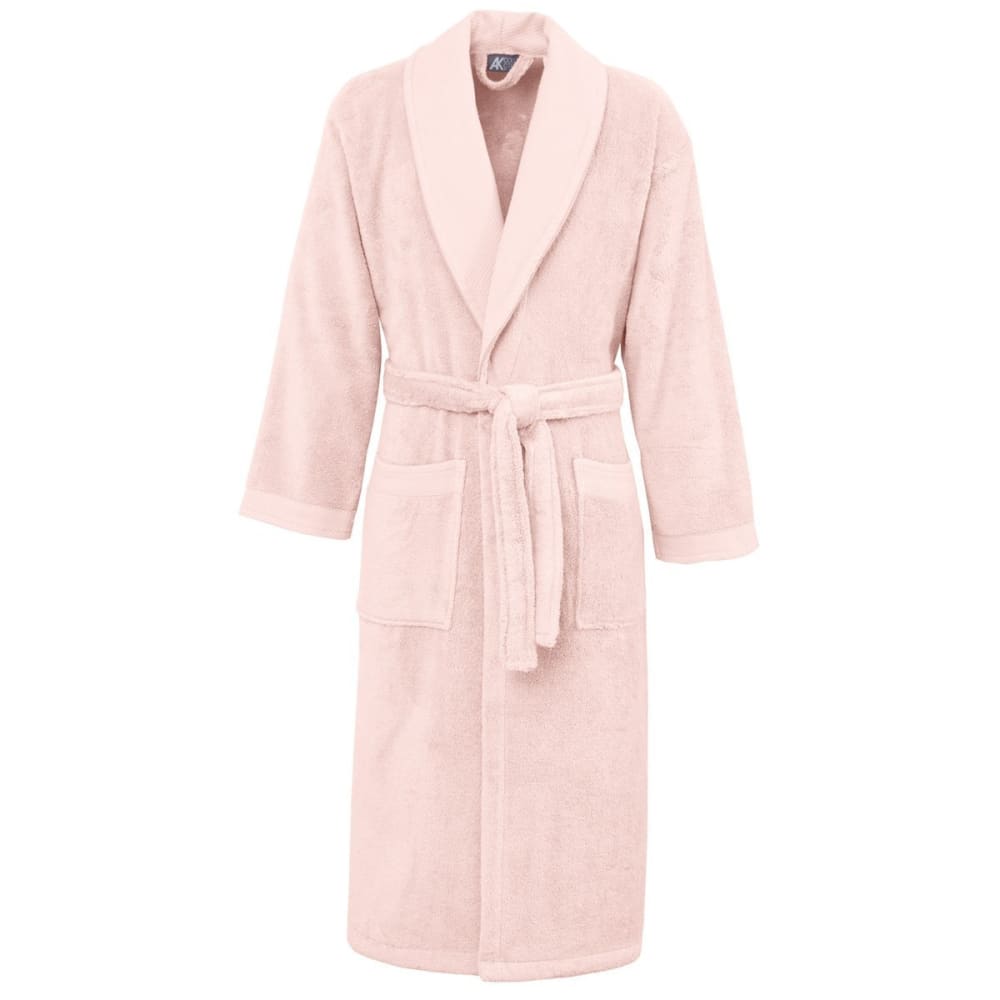 Peignoir de bain mixte col châle Poudre M