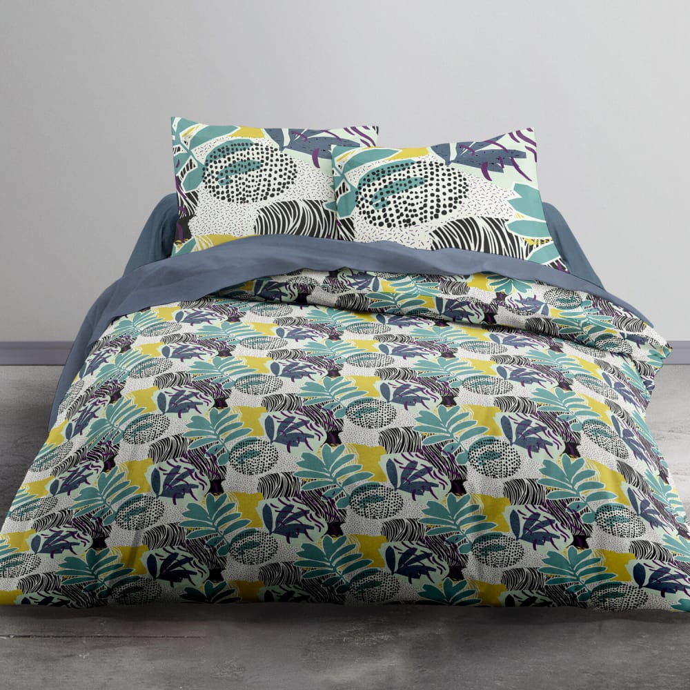 HOME COLLECTION Parure De Couette Coton 220x240 Cm Today Ingraa 