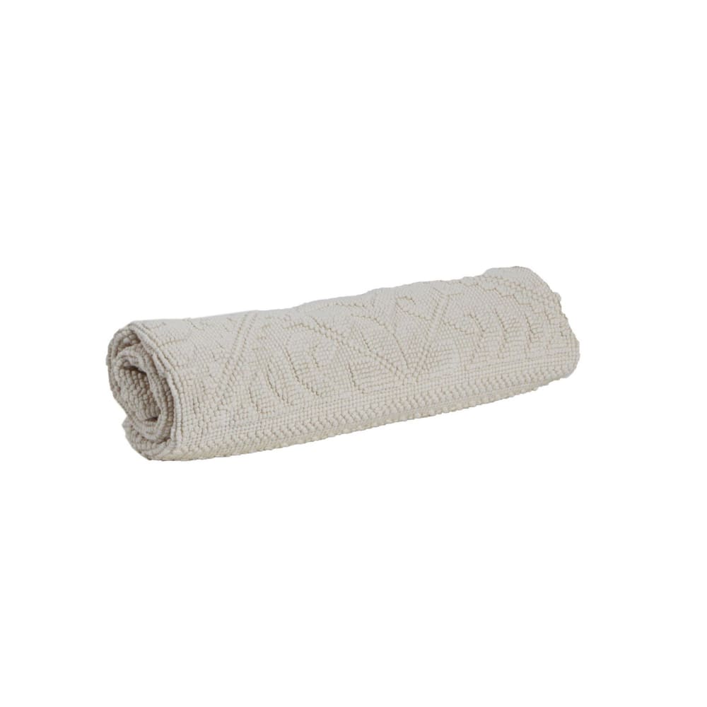 Tapis de bain en coton lin 70 x 140 cm — vue 3