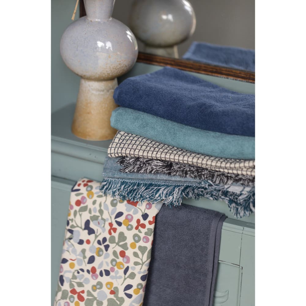 Essuie-mains œillet  en coton lichen 50 x 50 cm - Maisons du Monde