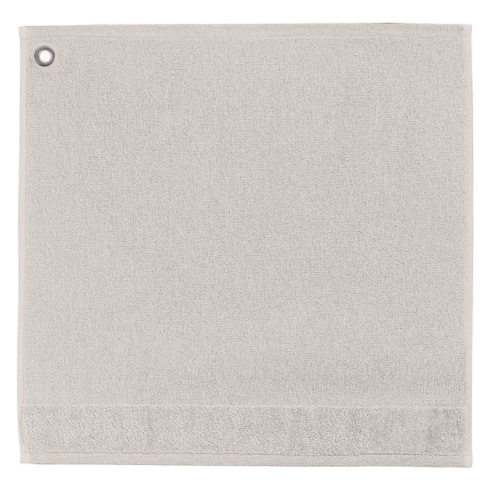 Essuie mains œillet en coton lin 50 x 50 cm Essuie mains œillet en coton lin 50 x 50 cm
