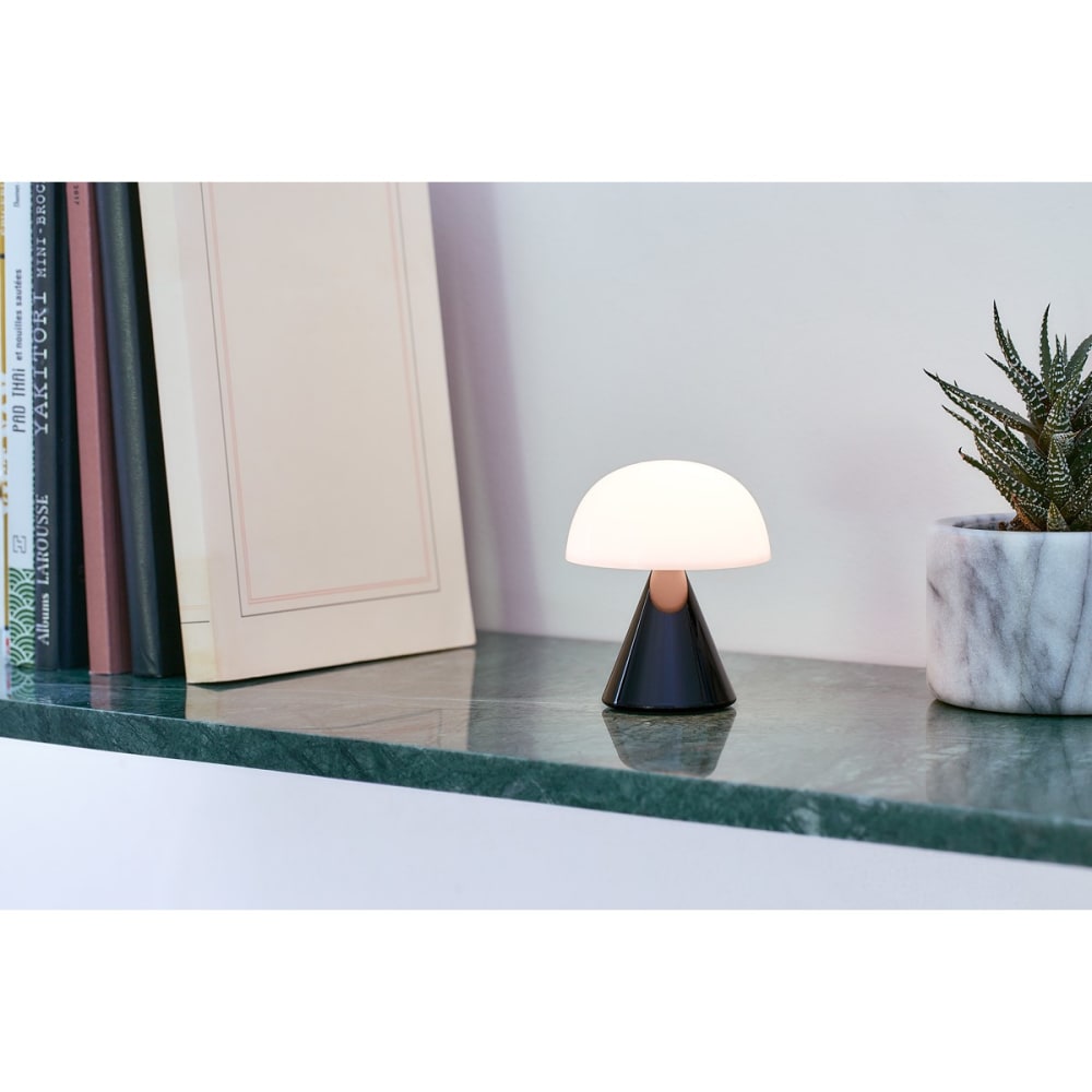 Mini lampe LED en aluminium noir - Maisons du Monde