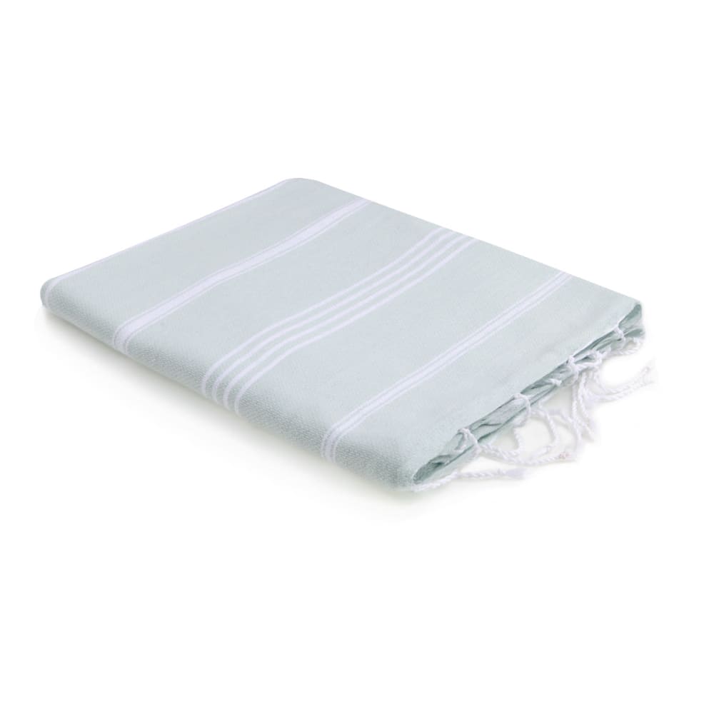 Fouta paréo coton 100x200 vert d'eau