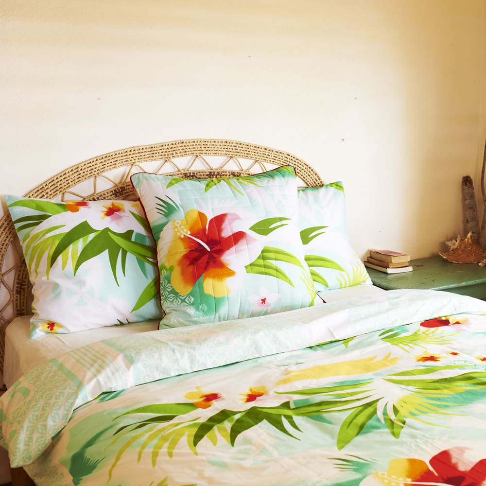 Funda nórdica Pacific Flower algodón percal
