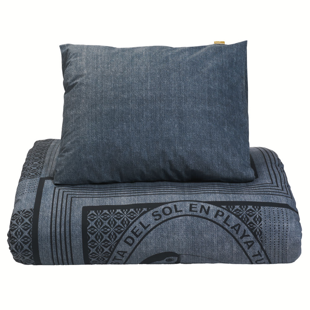 Housse de couette tucan indigo — vue 3