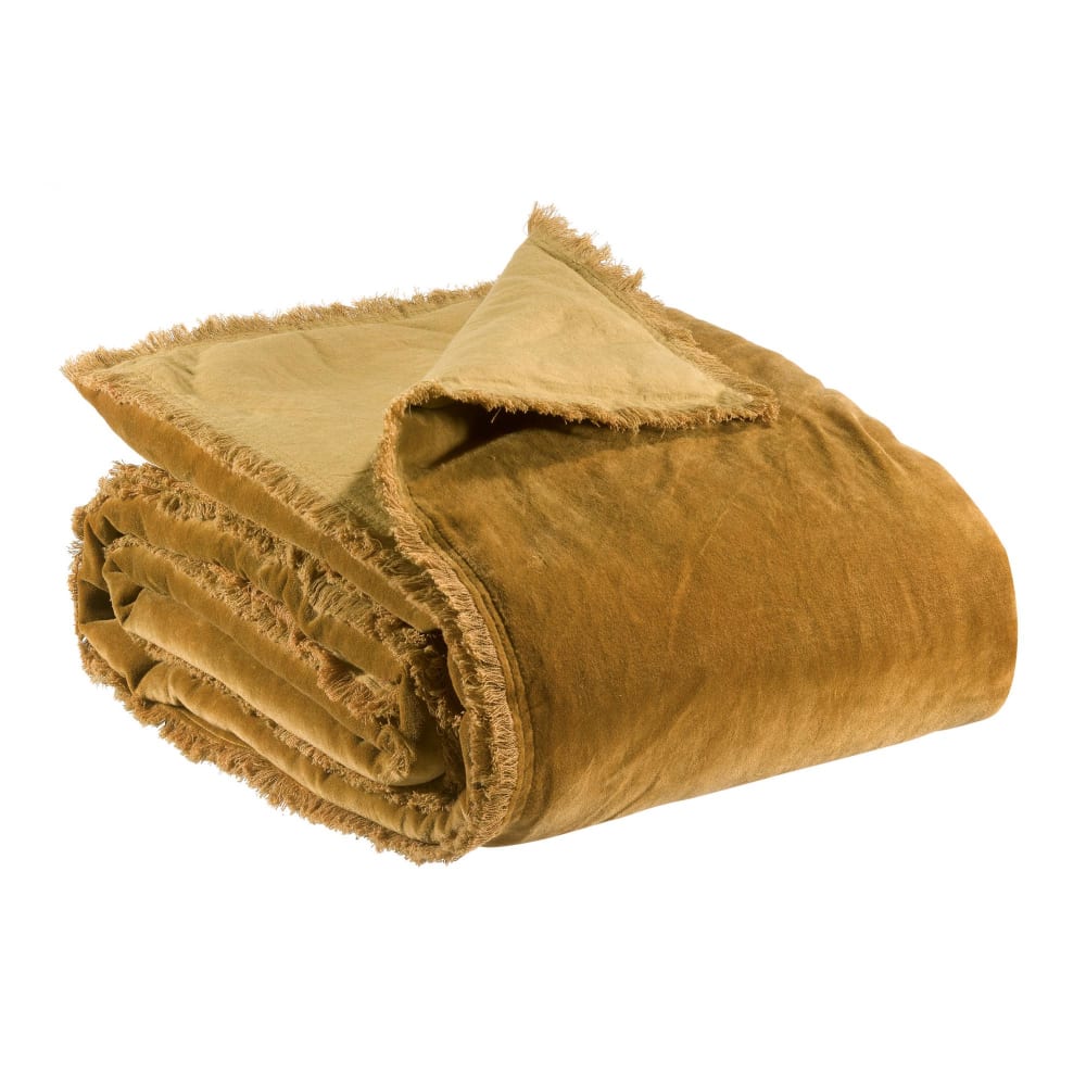 Édredon  en coton bronze 85 x 200 cm