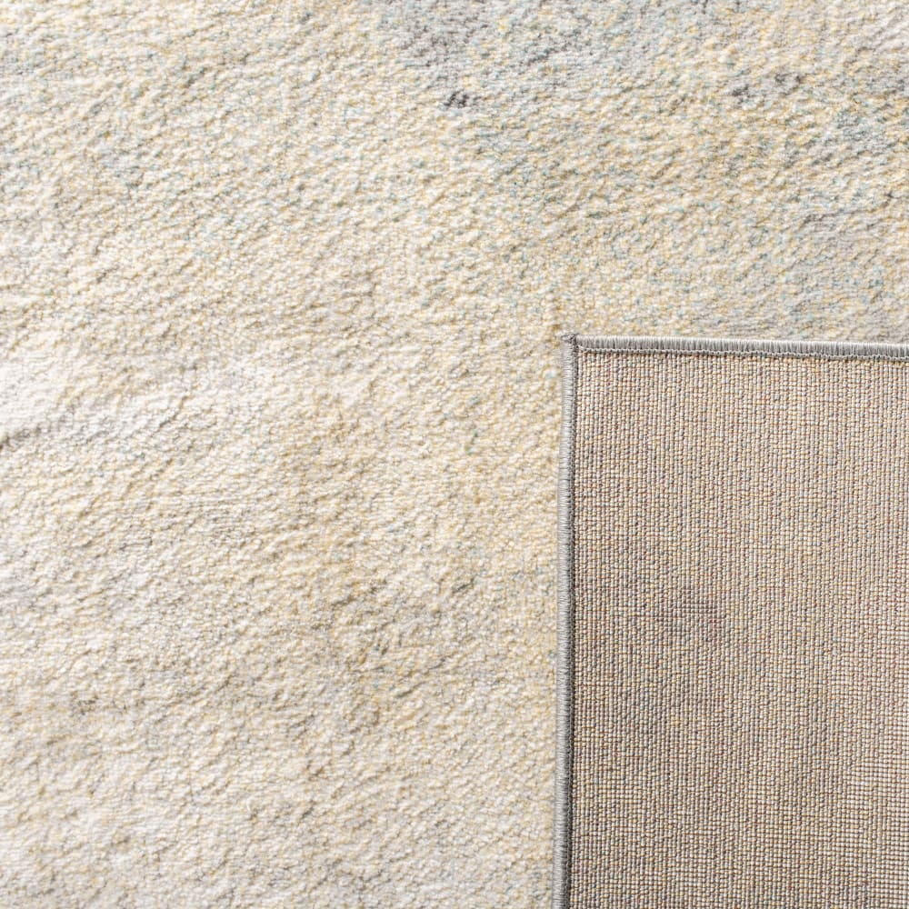 Tapis contemporain en polypropylène gris/or, 122 x 183 cm — vue 4