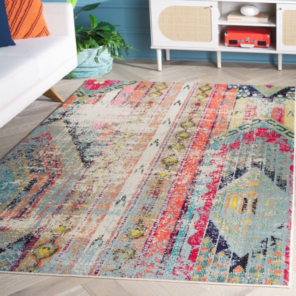 Tapis multicolore 201