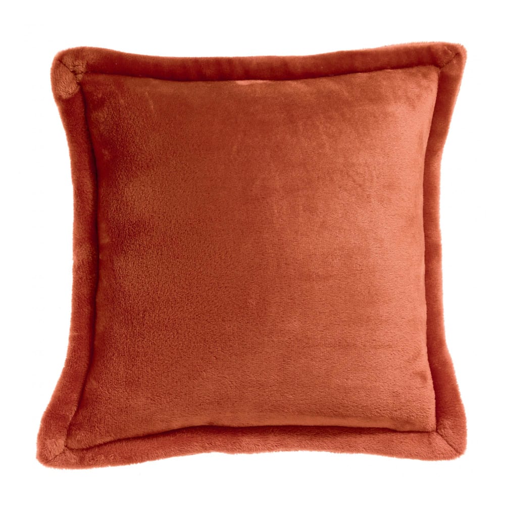 Coussin en polyester marmelade 50 x 50 cm