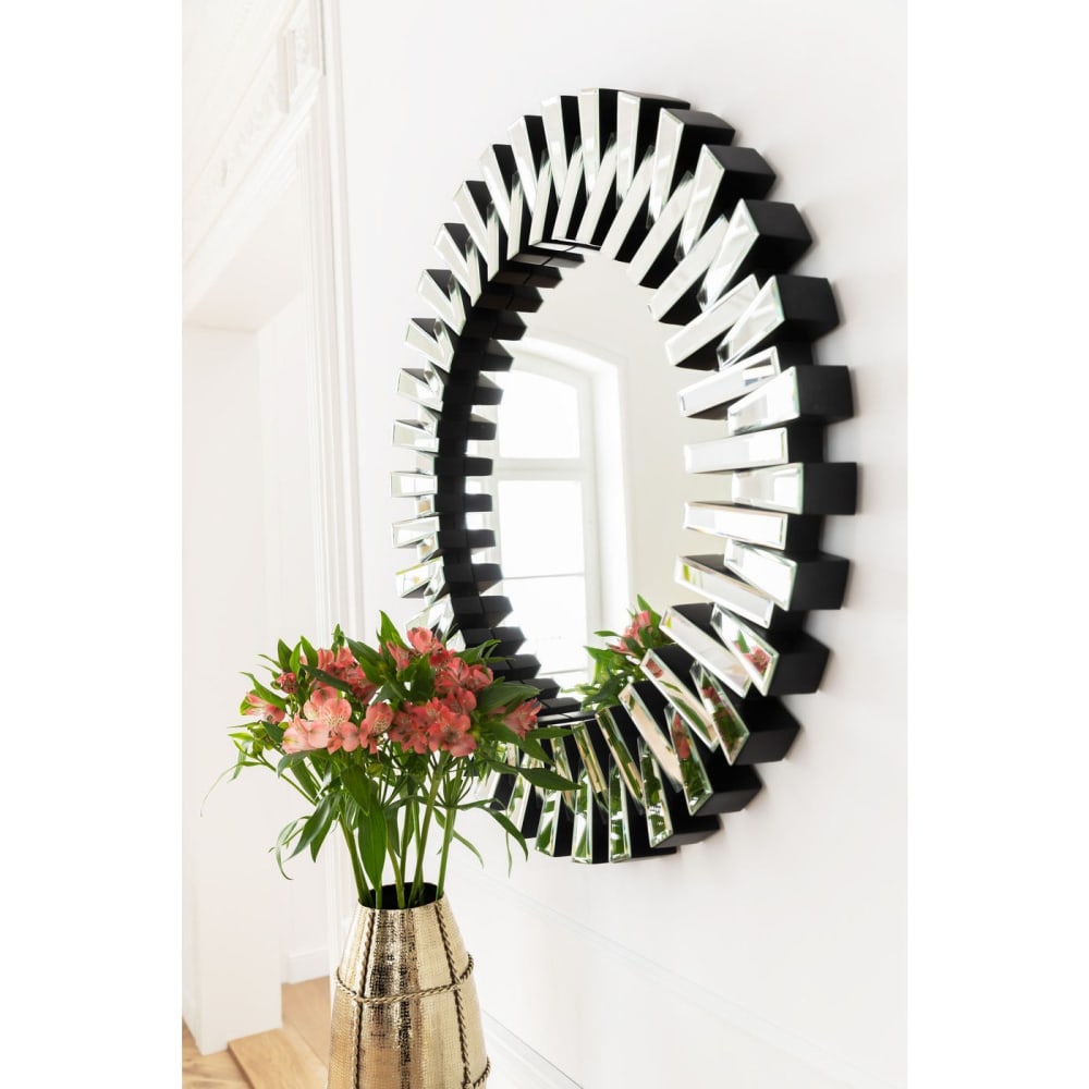 Miroir rond double cadre effet d'optique d92 - Maisons du Monde