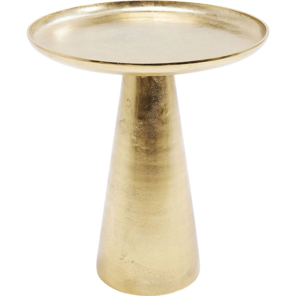 Table d'appoint en aluminium doré d45