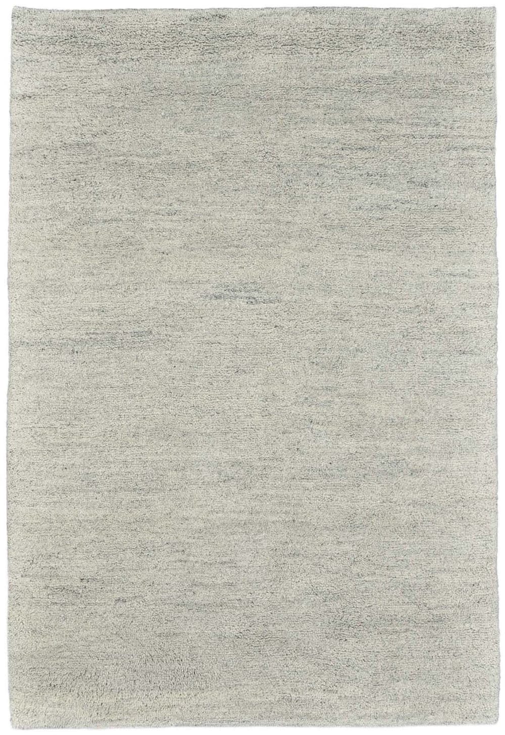 Alfombra bereber anudada a mano en lana virgen - arena - 60x120 cm