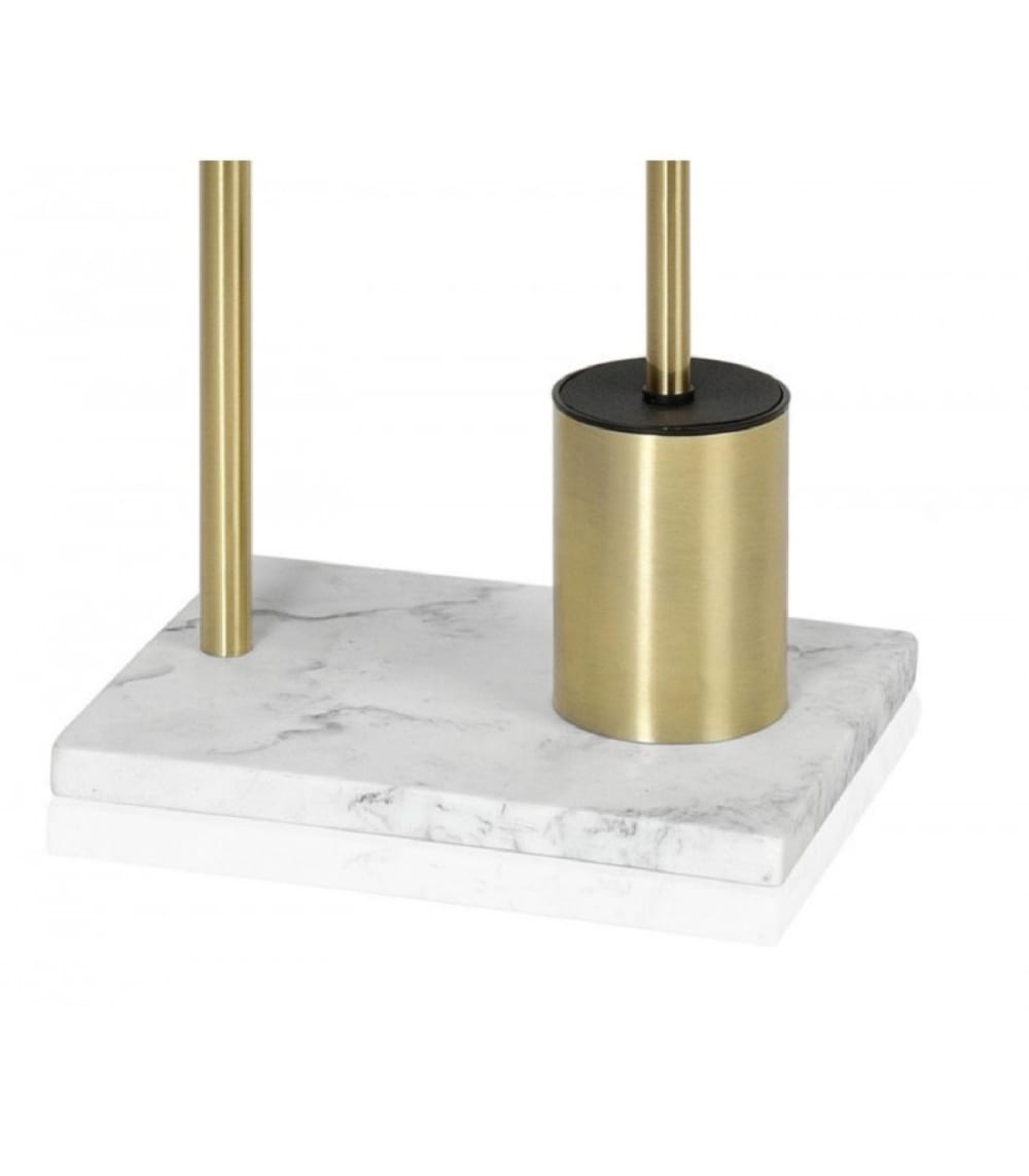 Dérouleur papier toilette + brosse WC en métal doré - Maisons du Monde
