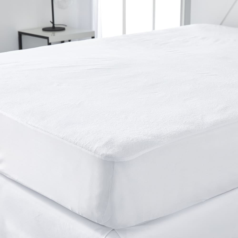 Today Protège matelas imperméable 90x190 cm blanc style classique chic - Pes - Polyester