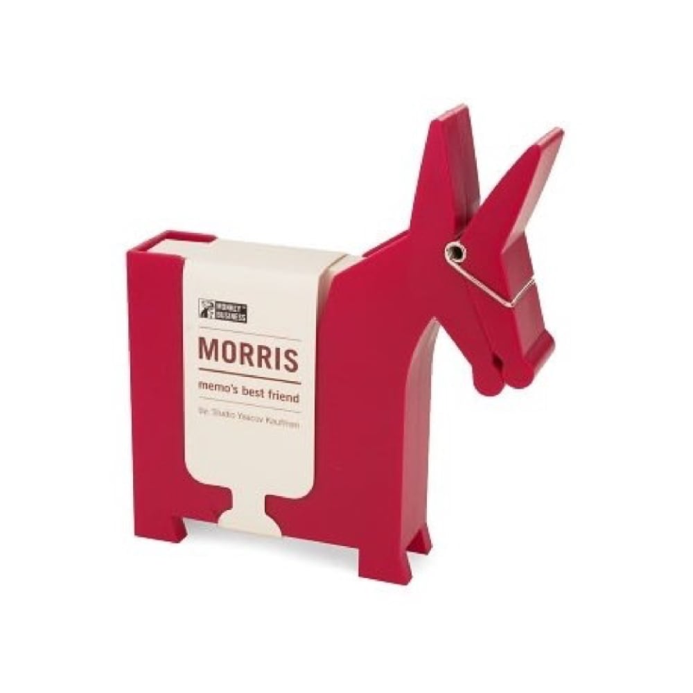 PA Design Porte mémo âne rouge style contemporain - Pvc - Poly Chlorure De Vinyle