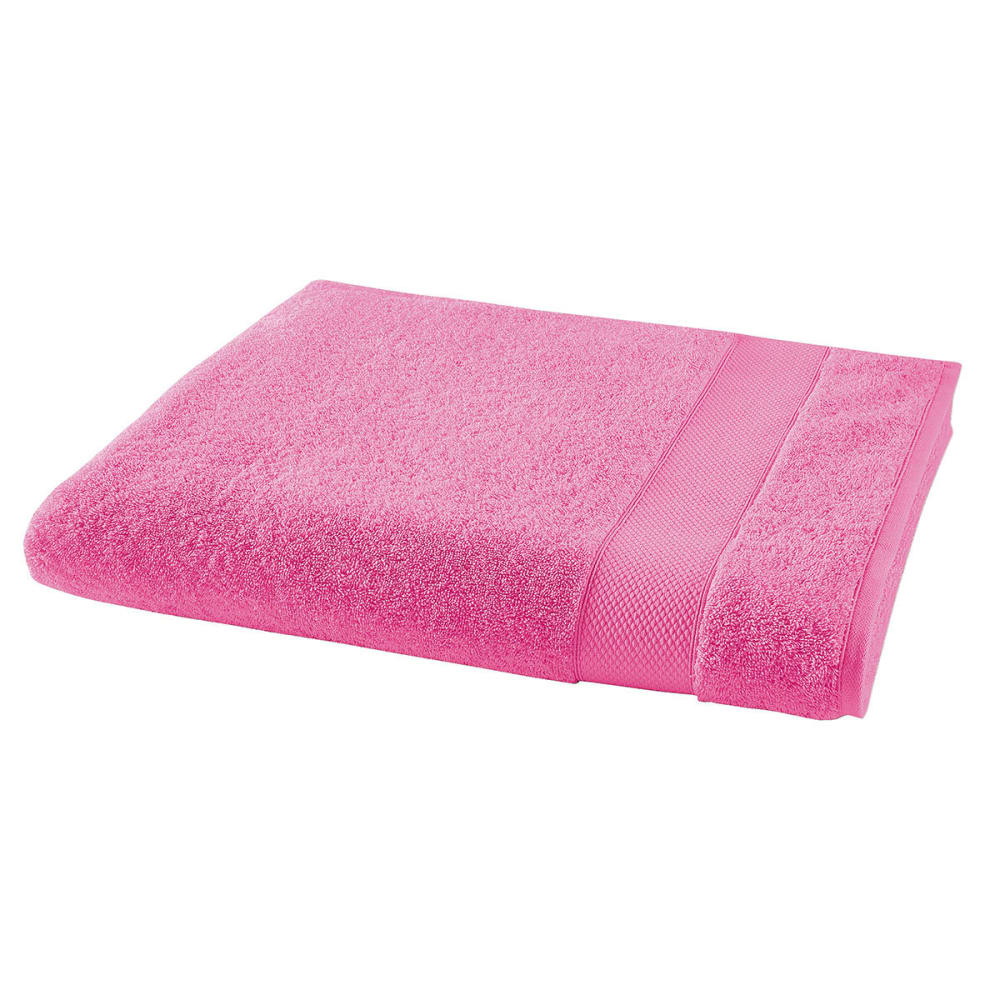 Drap de bain coton azalée - 90x150