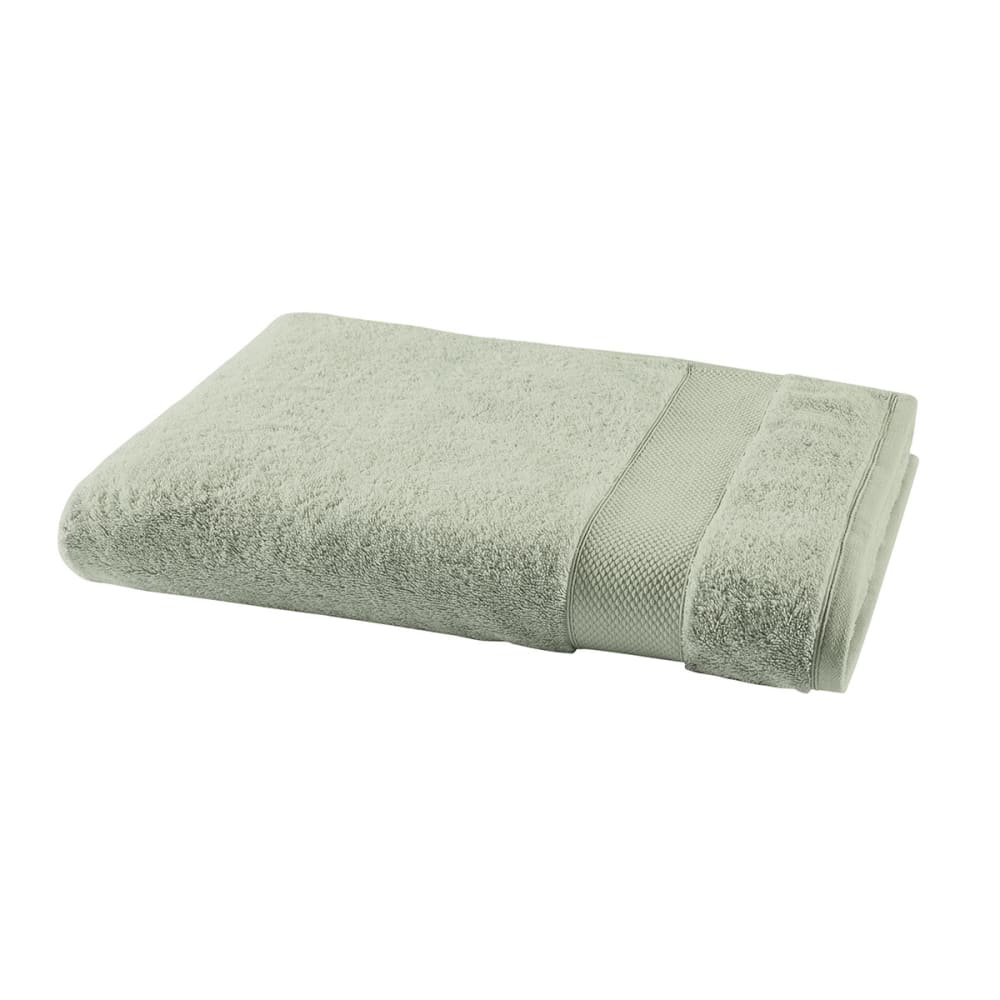 Drap de douche coton amande 70x140 cm